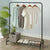 eSynic Heavy Duty Clothes Rail Rack Garment Hanging Display Stand Shoe Storage Shelf UK