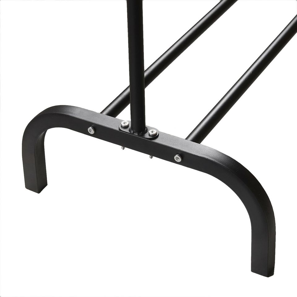 eSynic Heavy Duty Clothes Rail Rack Garment Hanging Display Stand Shoe Storage Shelf US