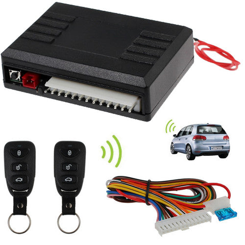eSynic Universal Auto Car Door Central Locking Remote Keyless Entry Kit Security System