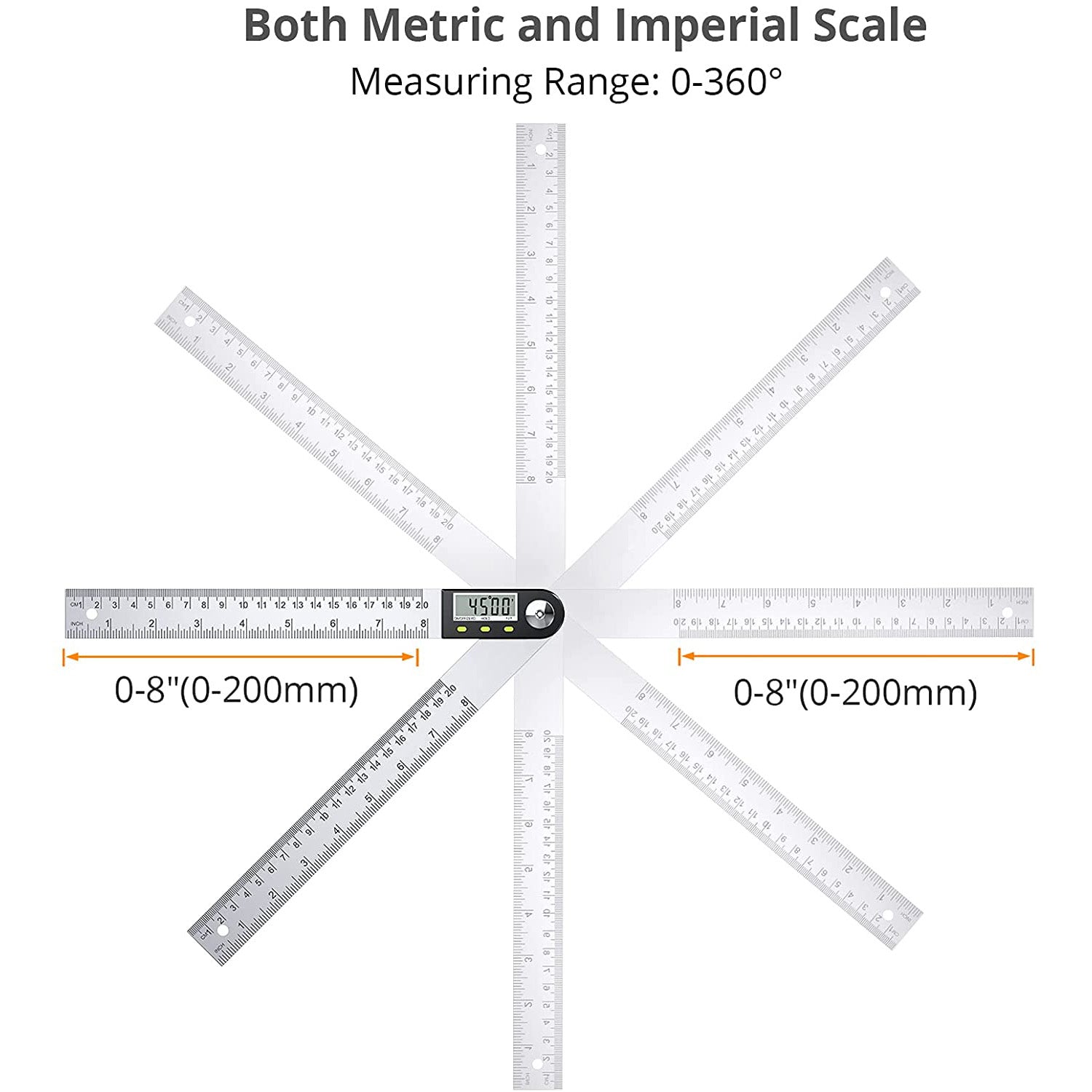 eSynic Electronic Digital Angle Ruler Protractor – esynic