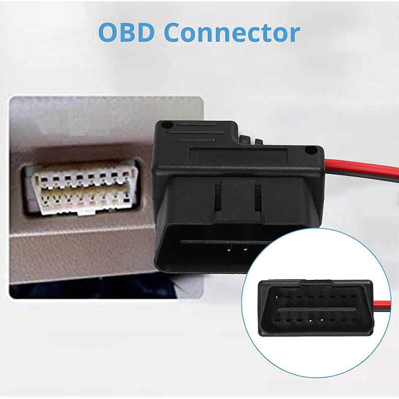 eSynic OBD Dash Cam Hard Wire Kit Universal HardWire Fuse Box Car Recorder
