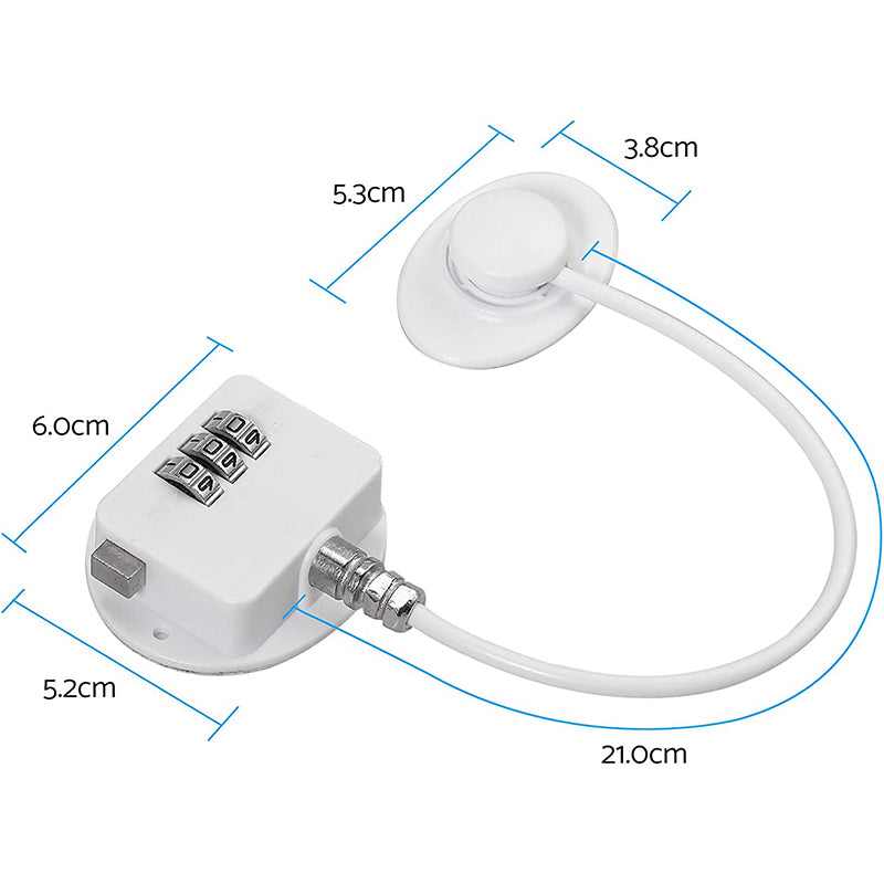 fridge lock with key