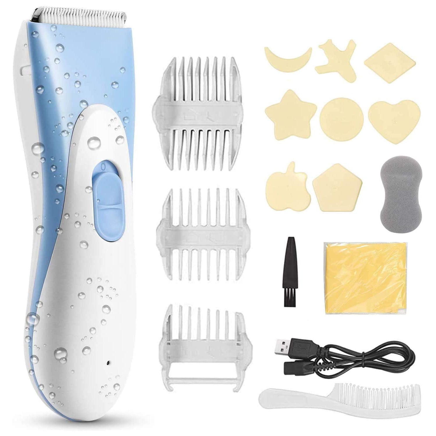 eSynic Cordless Baby Hair Clippers Kit