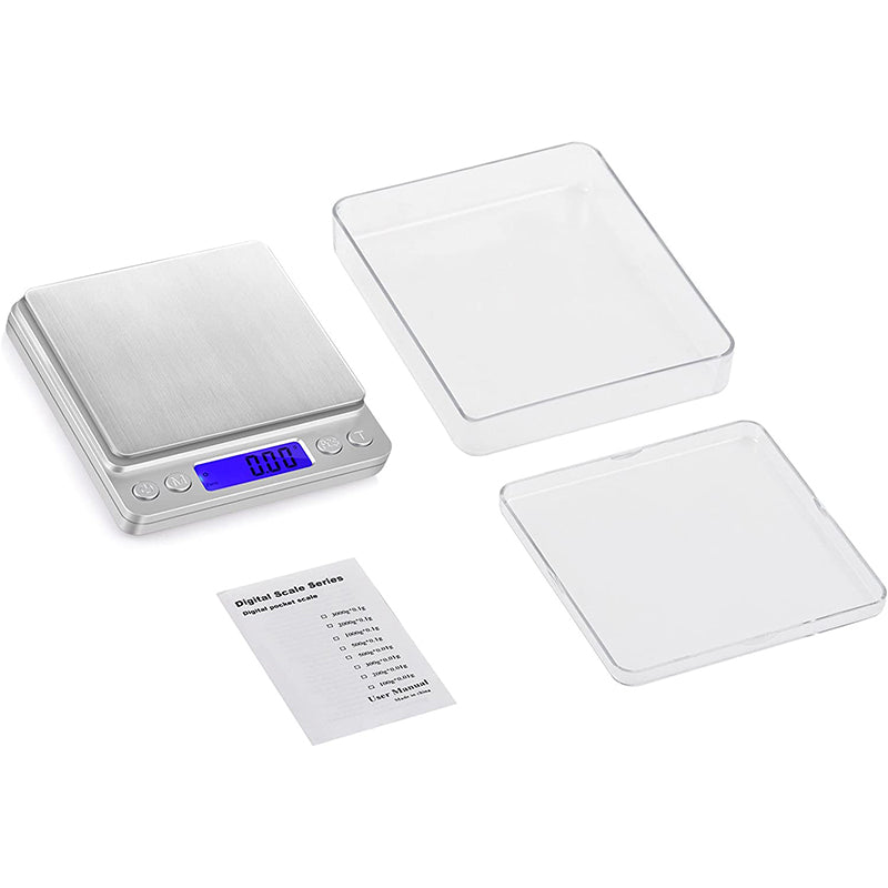 eSynic Digital Pocket Scale Weight Scale Mini Digital Pocket Scale 0.01-500g