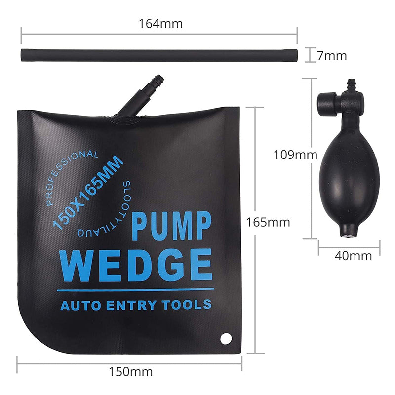 eSynic Professional 2pcs Air Wedge Pump Up Bags