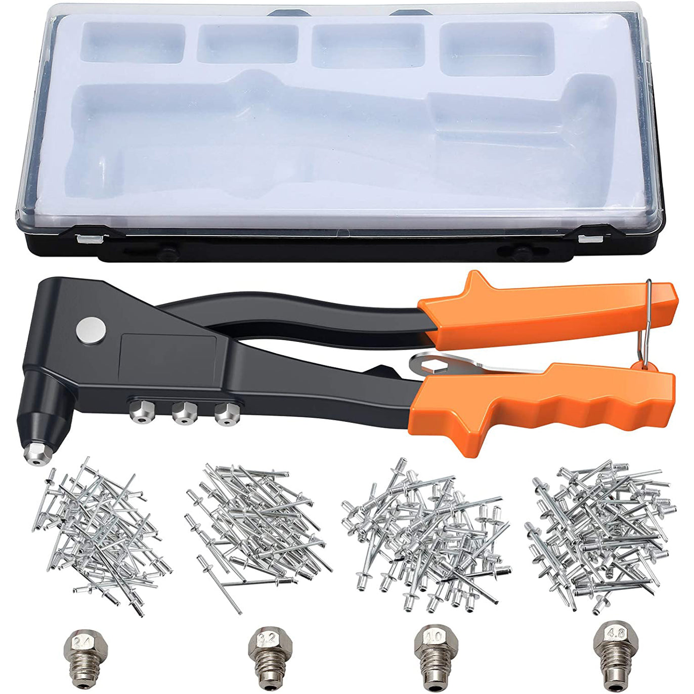 eSynic Popular Rivet Gun Hand Riveter Gun Kits