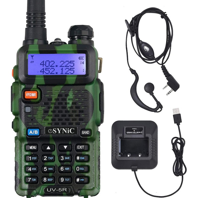 eSynic UV-5R Dual Band VHF/UHF Walkie Talkie