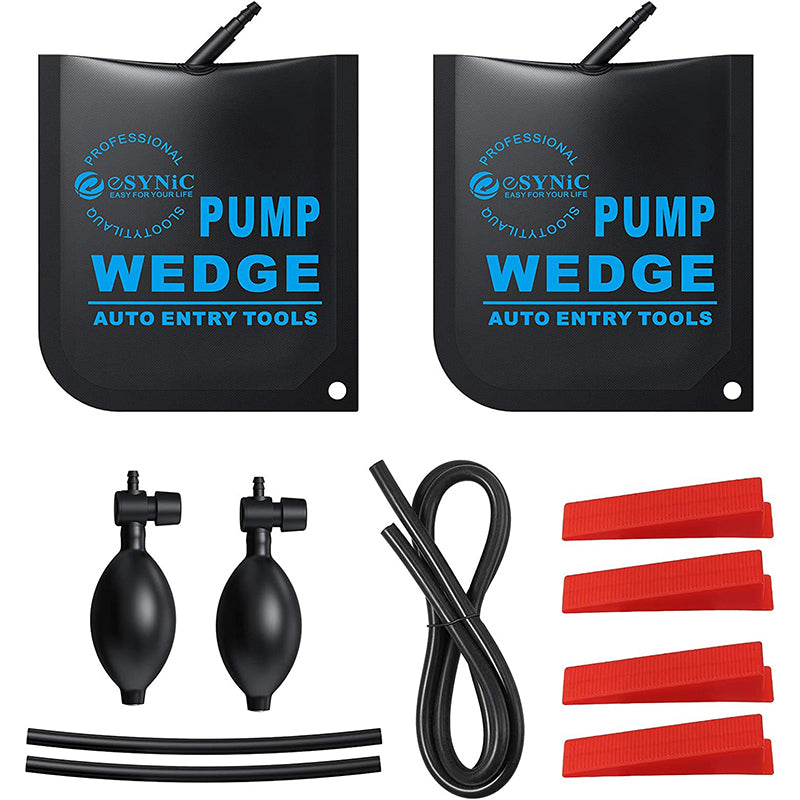 eSynic 2pcs Air Wedge Pump with 4 Plastic Wedges