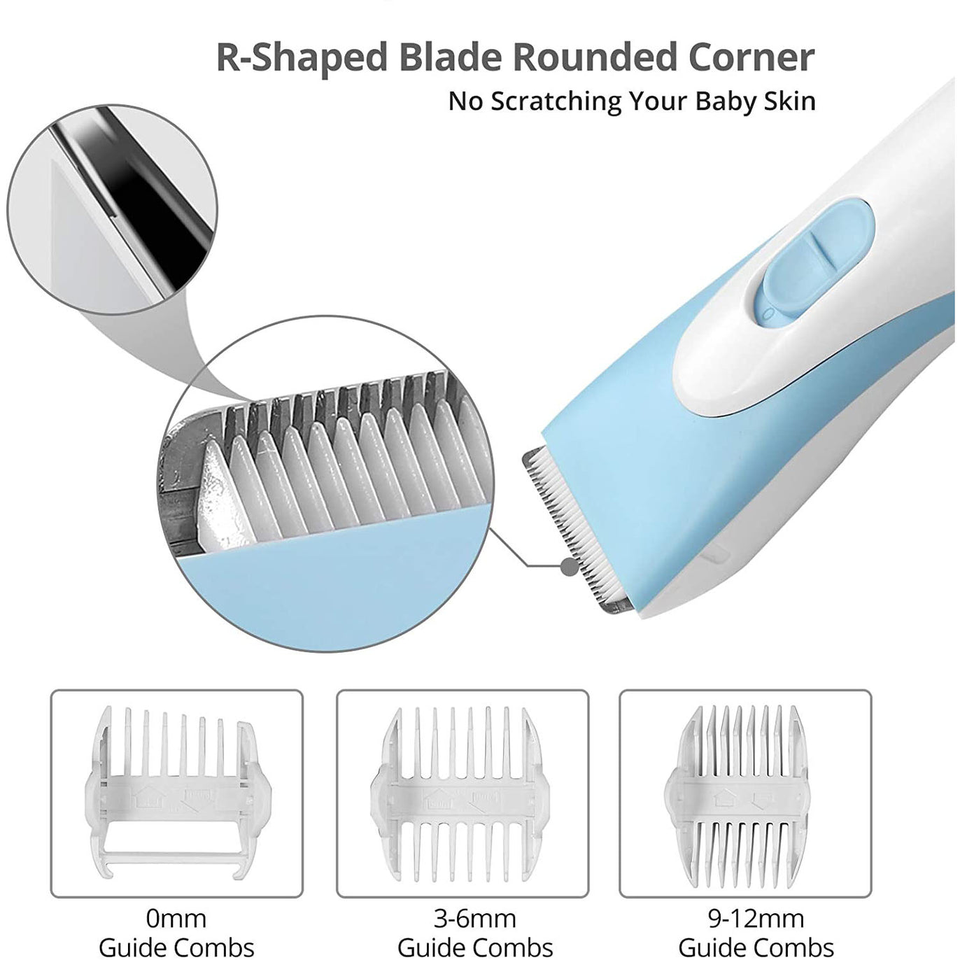 eSynic Cordless Baby Hair Clippers Kit