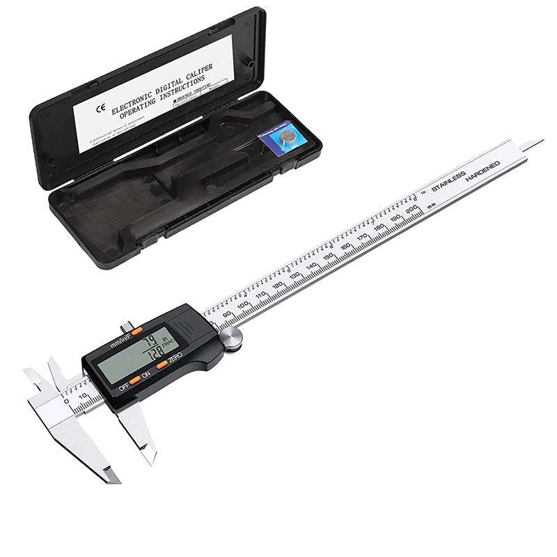 eSynic Digital Vernier Caliper 200 mm/ 8 Inch Stainless Steel