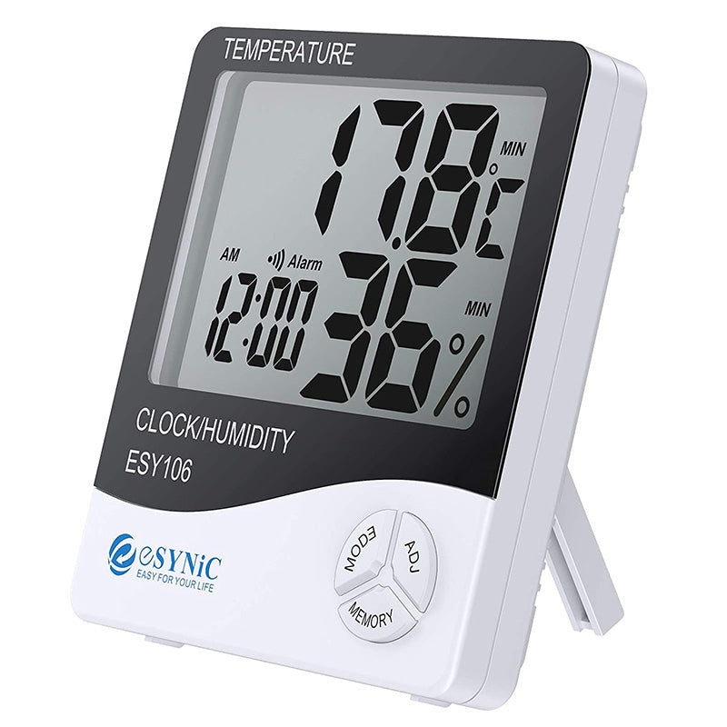 eSynic Popular 1Pcs Indoor Digital Thermometer Hygrometer