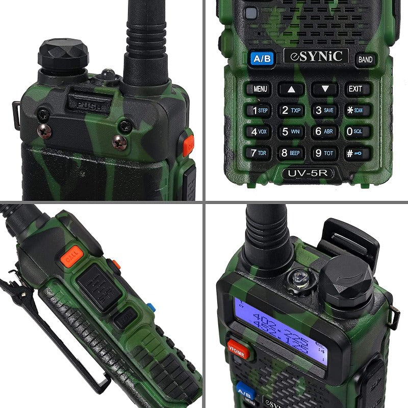 eSynic UV-5R Dual Band VHF/UHF Walkie Talkie