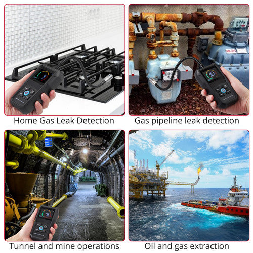 High Precision Gas Leak Detector Combustible Natural Gas Propane Tester Sensor