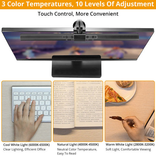 E-Reading LED Light Bar Led Screen Desk Computer Monitor Reading Lamp Office