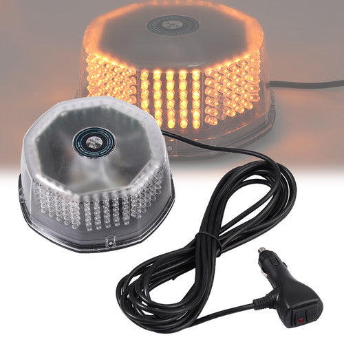 240 LED Magnetic Emergency Beacon Amber Warning Strobe Recovery Bar Light IP65