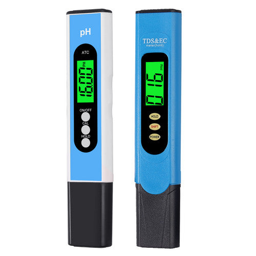 Digital LCD PH Meter Pen AND TDS EC Water Purity PPM Temperature Tester Tool