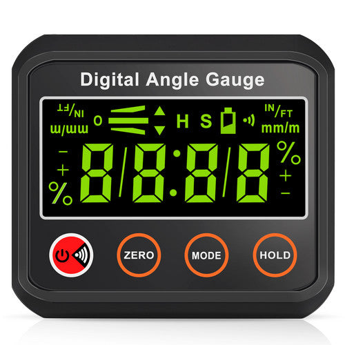 360° Mini Magnetic Digital Protractor Angle Finder Level Box Meter Inclinometer